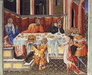 Giovanni di Paolo The Feast of Herod painting